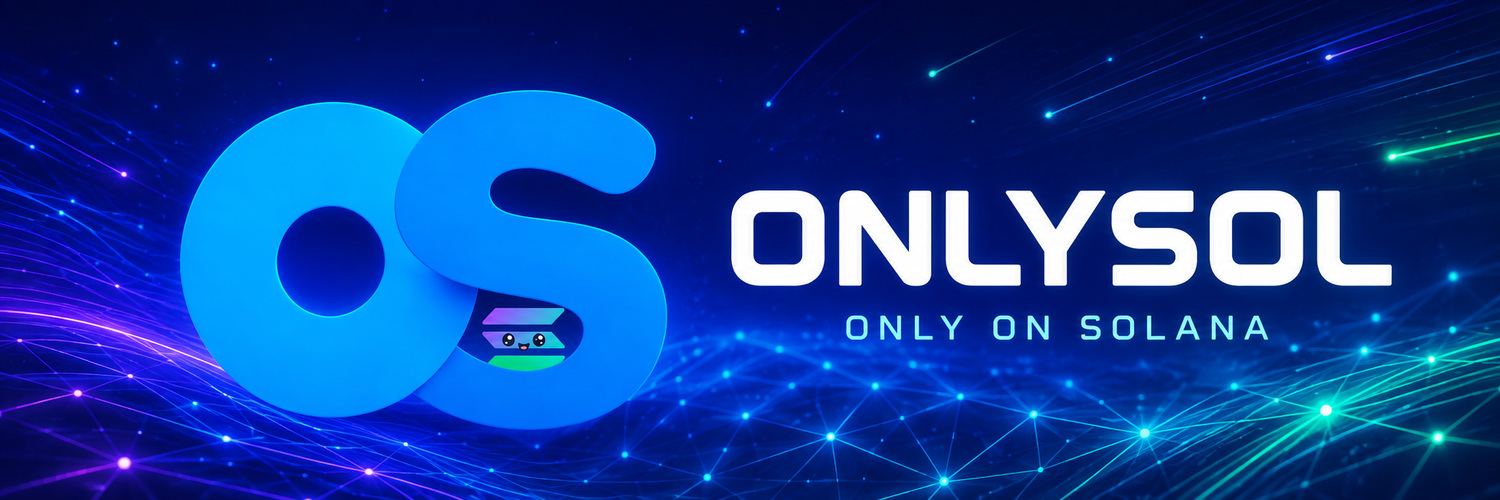 OnlySol — ONLY ON SOLANA banner